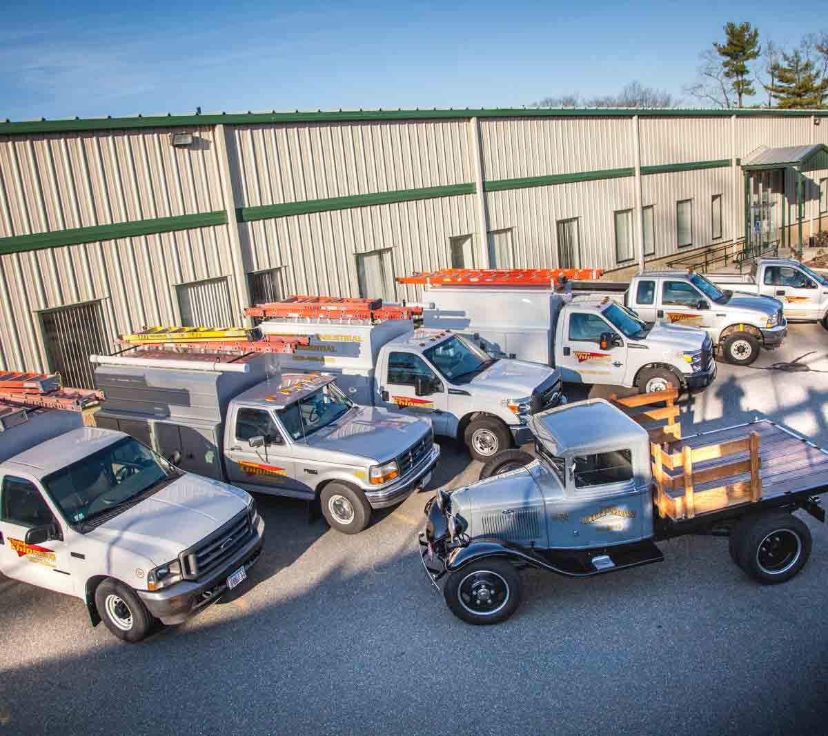 Thomas Chipman Electric service fleet