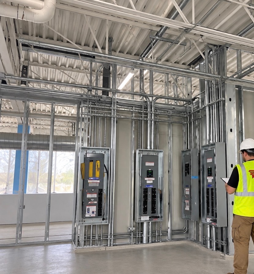 Electrical panel installation